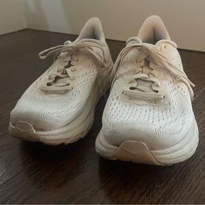 Hoka Clifton 8 Eggnog/Shifting Sand - 7.5D Wide